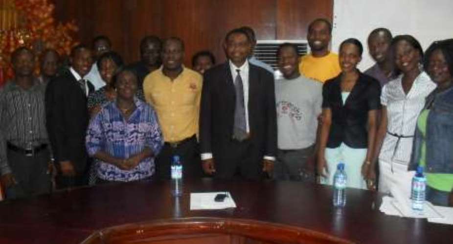 Youth Ministry commits to Ghana YMCA youth development pic