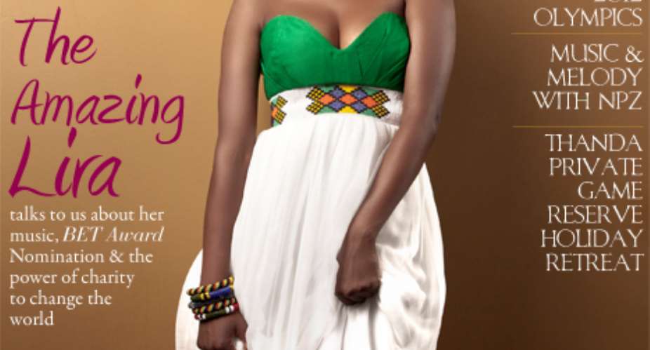 BET Nominee 2012 & Multi Award Winning South African Singer LIRA hits our June Cover