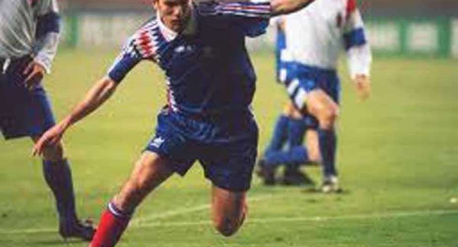 Today in history: Zidane scores twice on his France debut