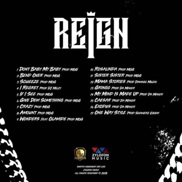 1018201824203 txobredq5l reigntracklist