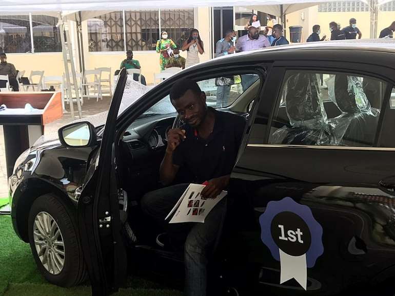 Uber Ghana Reward 2 Deserving Drivers With Brand New Cars