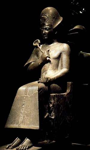Ramesses II in the Egyptian Museum of Turin, Italy.            Wikipedia.