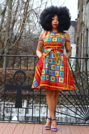 4 Chic Ways To Rock  African Print Dresses