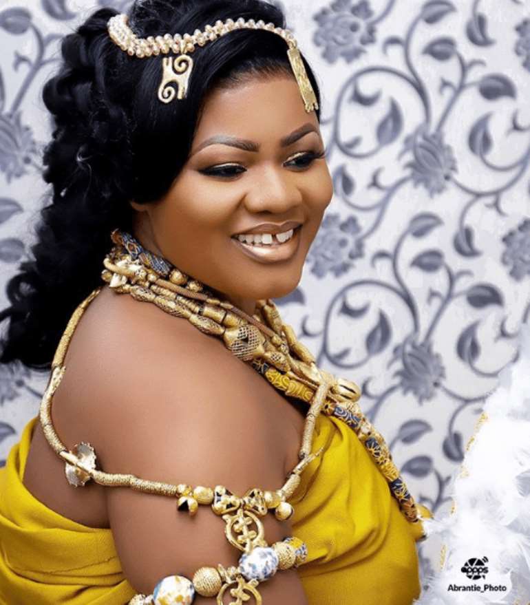 Obaapa Christy Latest 2021 Obaapa Christy releases new photos of traditional wedding
