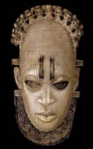 Queen-Mother Idia, Benin, Nigeria, now in British Museum, London, United Kingdom.