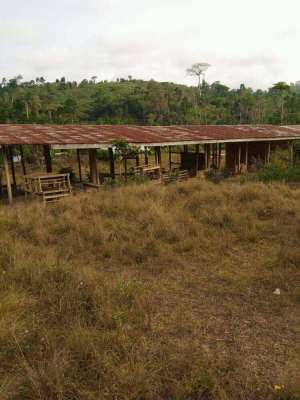 From fig 1 is a typical example of a state of a community in the Akontombra in the western North of Ghana. And the is not too different from many others.