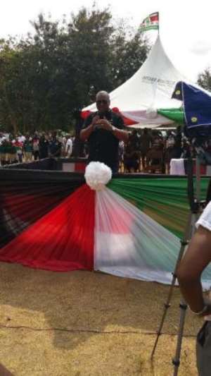 Mahama to Storm Volta Region Monday 28