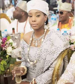 Oluwo of Iwo a.k.a Swag King Advices People, Celebrates Wife