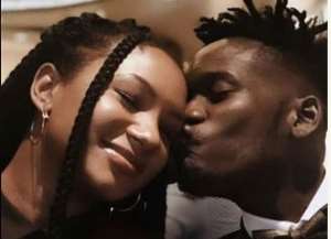 Mr Eazi, Temi Otedola Celebrates 2 Years of Love life