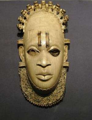 Queen-mother Idia, Benin, Nigeria, now in British Museum, London, UK. Would she return home permanently to Benin City, Nigeria, or would she go there on temporarily loan for three years, like a tourist?