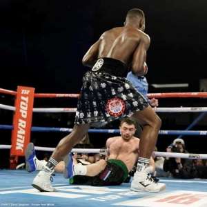 IBF Champion Richie Commey Arrives Home On Val's Day Feb 14th