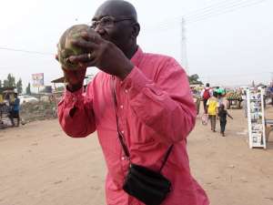 Joel Savage: Nothing makes me feel better in Ghana than enjoying fresh and fresh coconut water