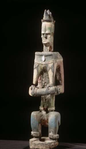 Mother and child,Urhobo,Nigeria, now in Afrika Museum,Berg en Dahl, Netherlands.