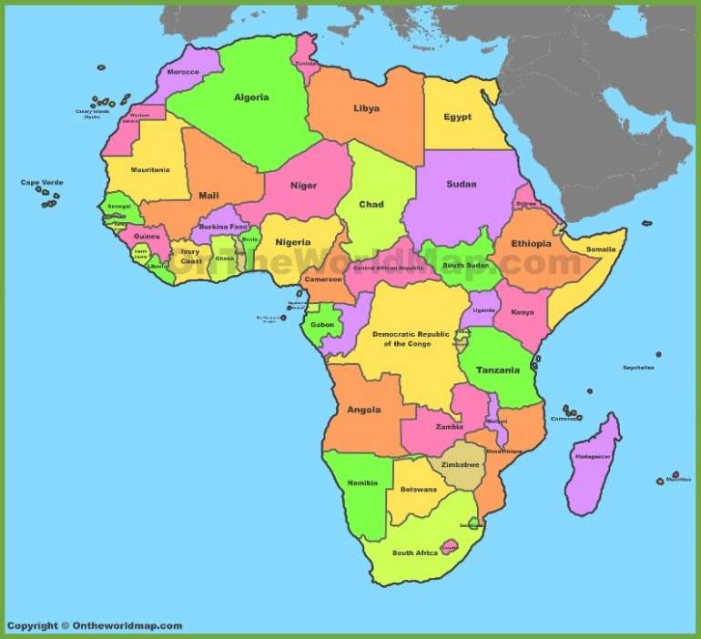 Map of Africa