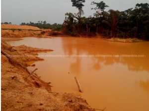 A doctoral student disagrees with the minister's comment on sanitation on Galamsey: no cause of water pollution