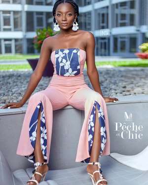 MissEvy’s Clothing Line Unveils New Collection Dubbed, Peche et Chic Jumpsuit