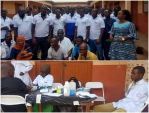 NHIA Holds Blood Donation Exercise