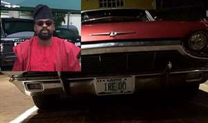   Actor, Kunle Afolayan acquires a new vintage car 