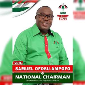 Ofosu-Ampofo Guns For NDC National Chairmanship Position 