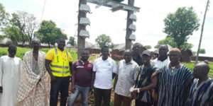 Central Gonja DCE Commissions Electrification Project For Three Communities