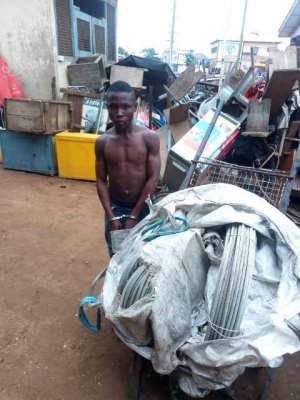 School Drop-out Stole ECG Cables