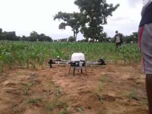 Farmers Resort To Drones To Monitor And Fight Fall Armyworms