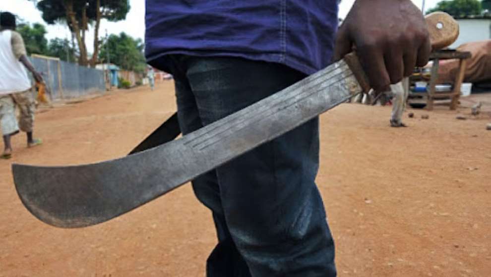10-year-old girl's neck slashed with cutlass by her Uncle for sitting in front of his door