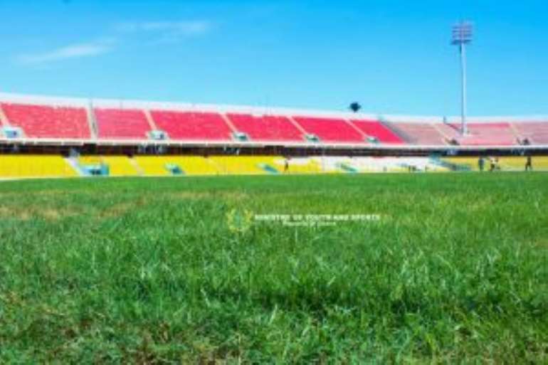 PHOTOS Accra Sports Stadium Gets Ready For 2018 Women’s AFCON