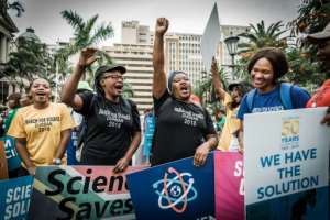 7.1 million South Africans are living with HIV. By RAJESH JANTILAL (AFP/File)
