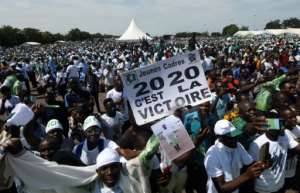 Tens of thousands of opposition supporters rallied in Ivory Coast. By SIA KAMBOU (AFP)