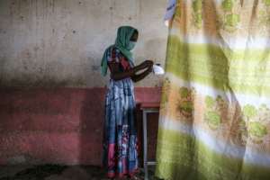 Tensions between Tigray and Abiy have been simmering for months. In September, the region held parliamentary elections in defiance of the federal government, which had demanded a postponement because of the coronavirus pandemic. By EDUARDO SOTERAS (AFP)