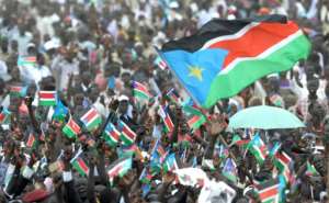 Thousands of people celebrated South Sudan's independence in July 2011, but the celebrations were short-lived.  By Roberto SCHMIDT (AFP / File)