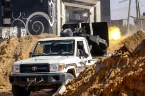Thousands of people have fled the fierce fighting on the outskirts of Tripoli. By Mahmud TURKIA (AFP)