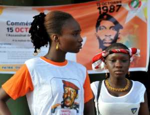 Thomas Sankara has gained cult status in Africa. By Ahmed OUOBA (AFP/File)
