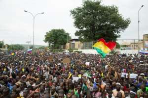 The coup came after weeks of protests calling for Keita to step down. By ANNIE RISEMBERG (AFP)
