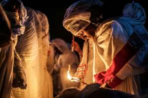 The celebrations take place in Gondar, the former seat of the royal empire. By EDUARDO SOTERAS (AFP/File)