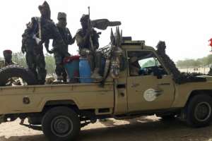 The Chad troops riding pick-up trucks and tank transporters, crossed the bridge back home to N'djamena via the Cameroon border town of Kousseri under the curious gaze of locals. By - (AFP)