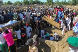 The attack happened in rice fields near the village of Koshobe. By Audu Marte (AFP)