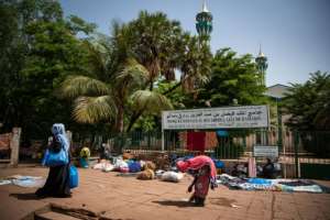 The attack took place at Bamako's grand mosque. By NICOLAS REMENE (AFP)
