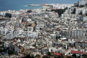 The Bab El Oued district of Algeria's capital, a stronghold of the youth-driven Hirak protest movement, which forced longtime president Abdelaziz Bouteflika from office in April last year. By RYAD KRAMDI (AFP)