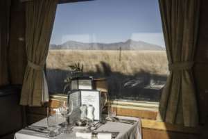 The Blue Train crosses South Africa for more than 1,600 km from Cape Town, its southern tip, to its capital Pretoria. By MARCO LONGARI (AFP)
