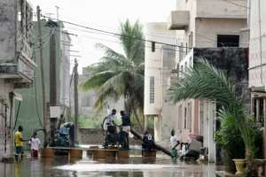 The government has sought to relieve inundated areas without tackling the reasons underlying regular flooding, experts say. By SEYLLOU (AFP/File)