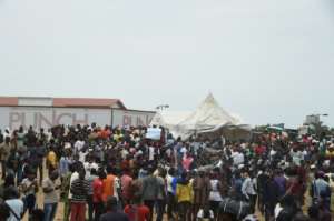 The demonstrations brought Nigeria's economic hub of Lagos to a standstill. By PIUS UTOMI EKPEI (AFP)