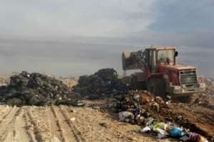The dump, situated in the middle of a nature reserve, receives more than 620 tonnes of waste every day, according to Ines Labiadh of the FTDES rights group. By HOUSSEM ZOUARI (AFP/File)