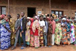 The election was generally calm but proceeded with scant attention paid to the coronavirus pandemic. By - (AFP/File)