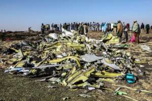 The Ethiopian Airlines Boeing 737 MAX 8 went down minutes into a flight to Nairobi, killing all 157 people on board. By Michael TEWELDE (AFP)