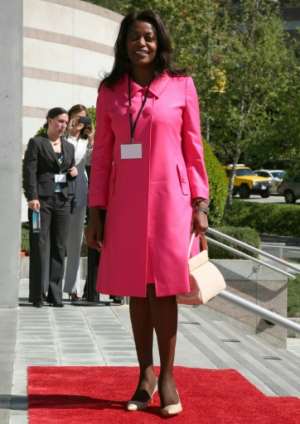The former air hostess owns shares in many private companies. By Angela Weiss (GETTY IMAGES NORTH AMERICA/AFP/File)