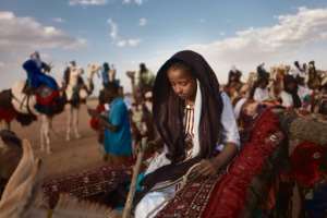 The festival marks the end of the rainy season, when herders bring their animals to graze -- and where they meet old friends, exchange news and reinforce cultural ties and traditions . By Michele Cattani (AFP)
