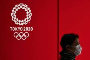 The Olympics had been due to start in July. By CHARLY TRIBALLEAU (AFP)
