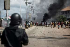 The opposition says that 46 people have been killed in a